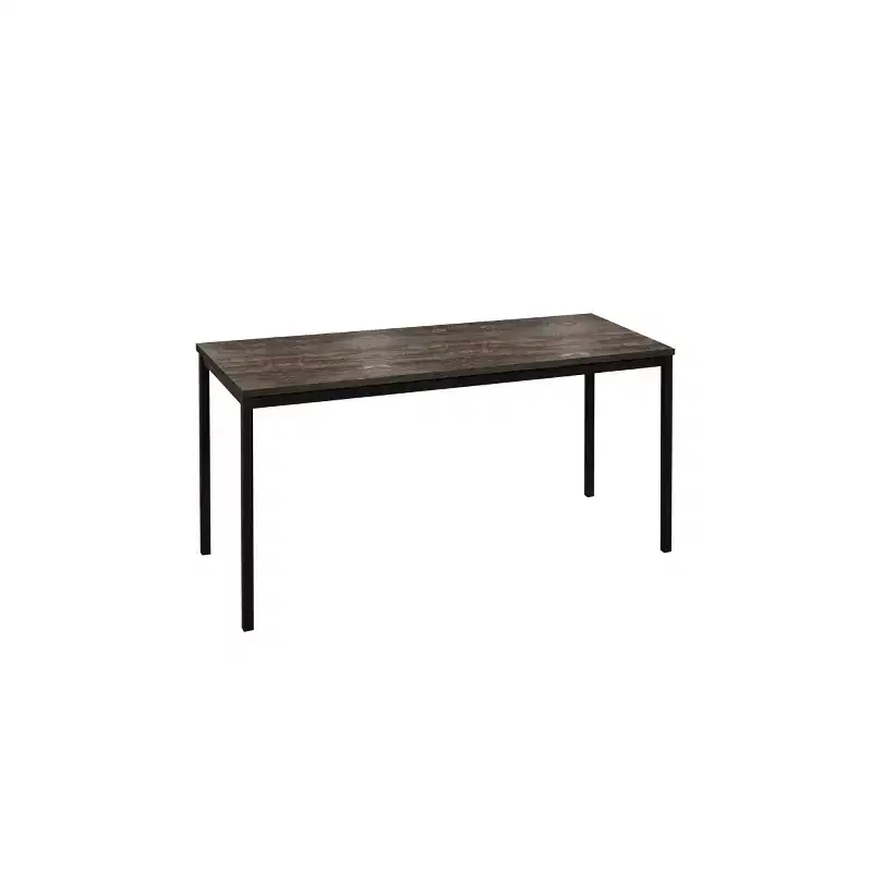 HomeStock Harry Contemporary Wood and Metal Computer Desk