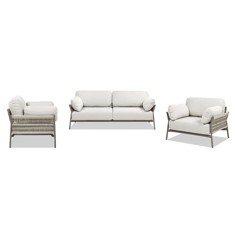 Jasper 3-Piece Patio Conversation Set